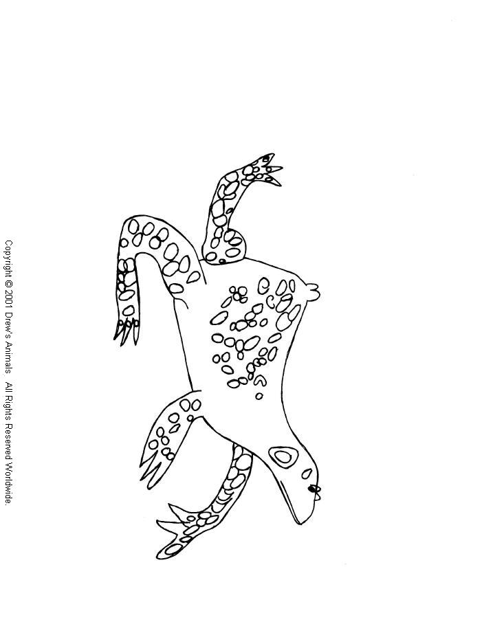 animal coloring page